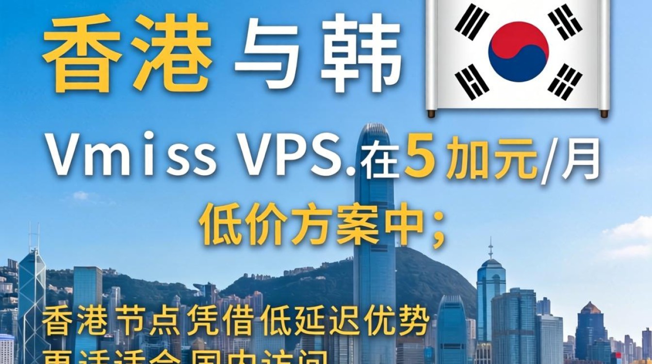 香港、韩国vmissVPS测评:5加元/月方案实测对比 香港、韩国vmissVPS测评:5加元/月方案实测对比