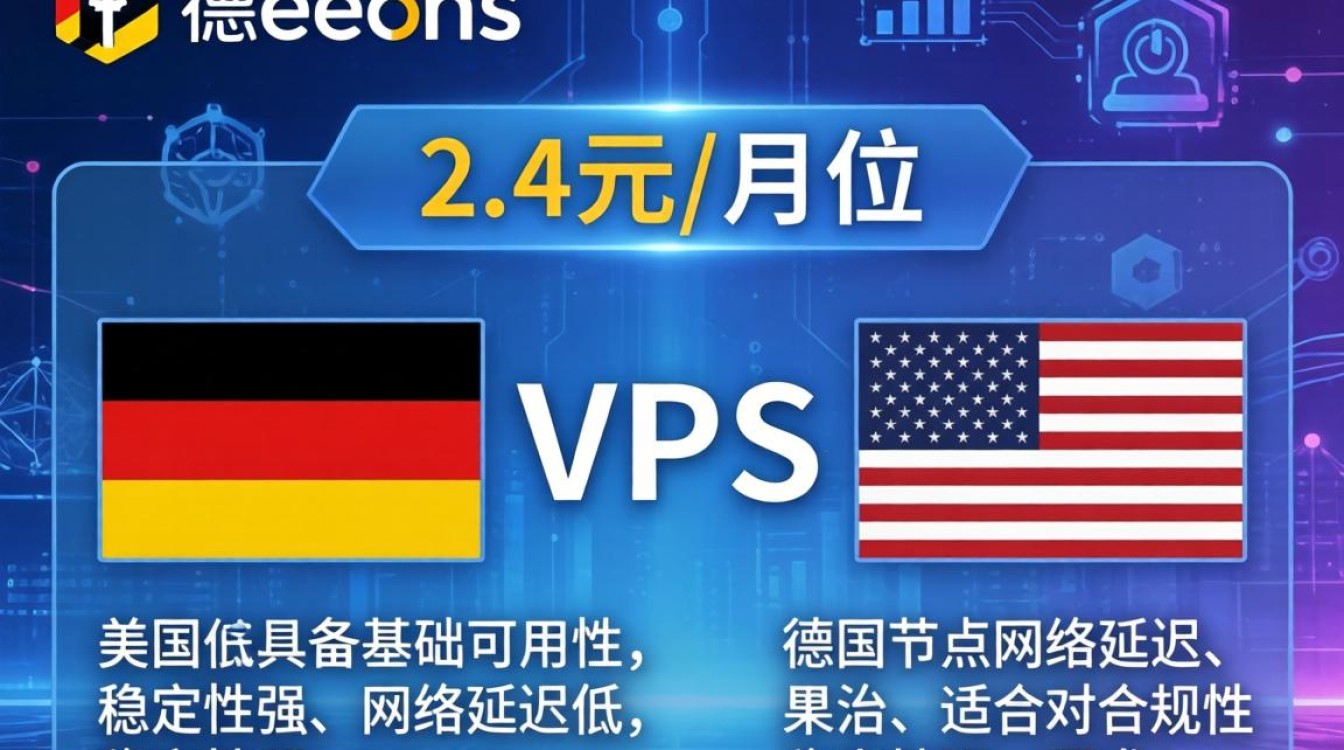 hosteons德国、美国VPS测评:2.4美元/月实测数据与性能表现 hosteons德国、美国VPS测评:2.4美元/月实测数据与性能表现