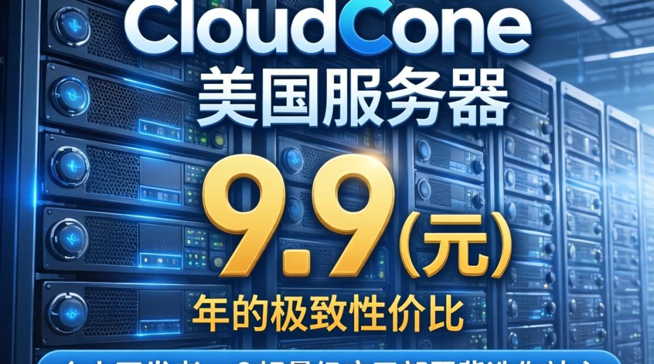 cloudcone美国服务器测评，9.9美元/年实测数据与性能表现，cloudcone美国服务器怎么样