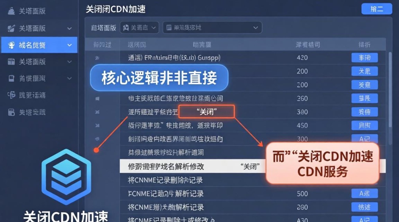 宝塔怎么关掉cdn加速，宝塔面板关闭CDN加速教程