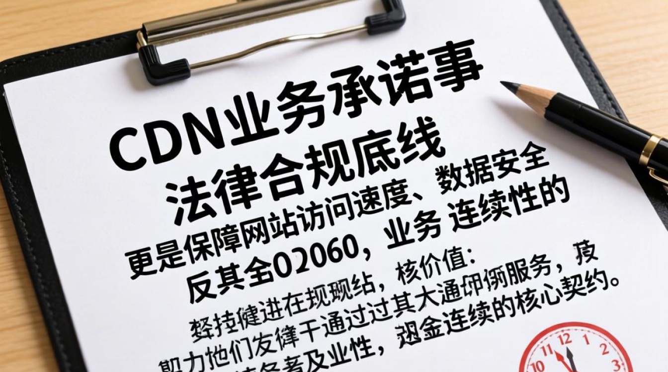 CDN业务承诺书模板下载，CDN服务承诺书怎么写
