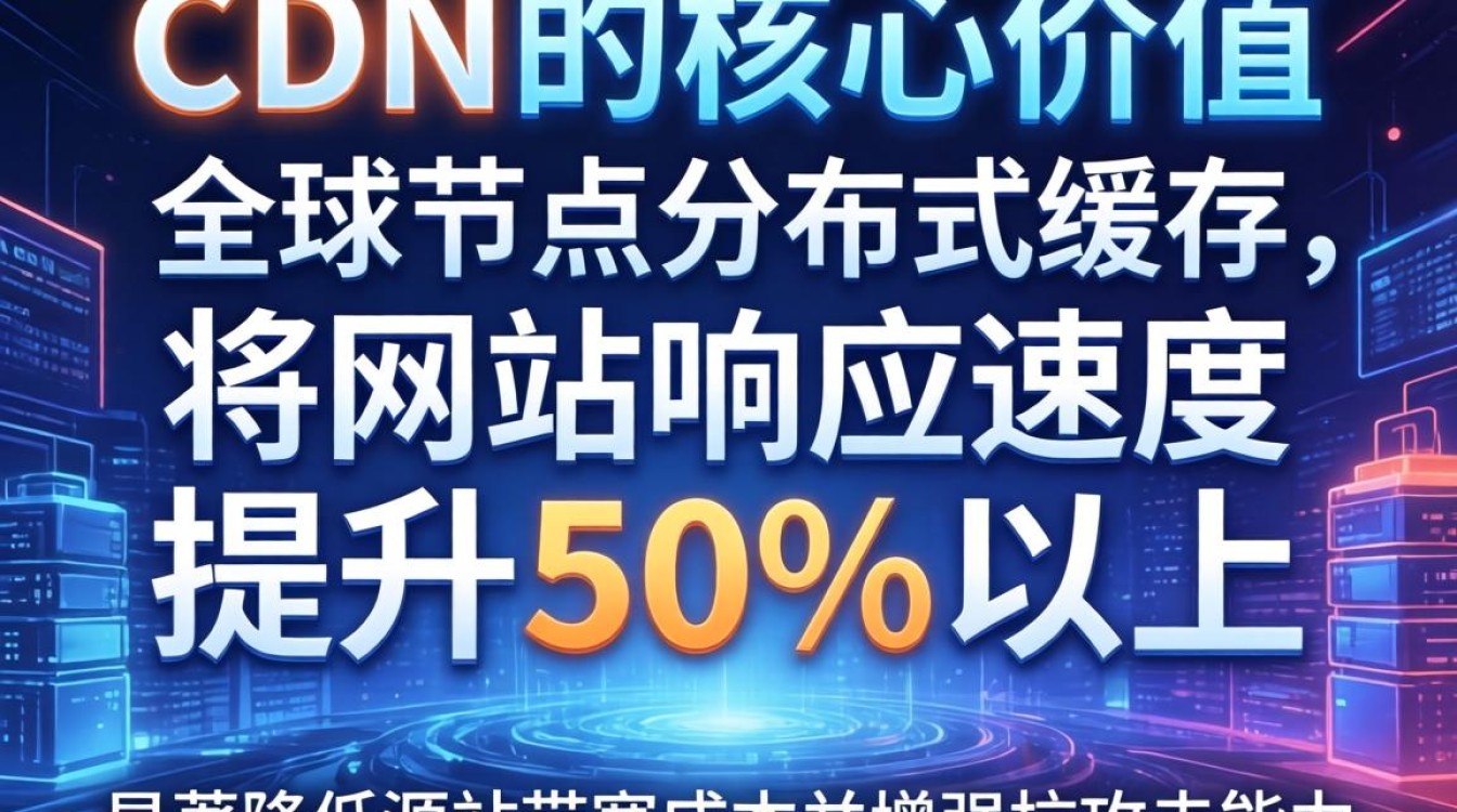 CDN有什么好处吗，CDN加速原理及优势详解