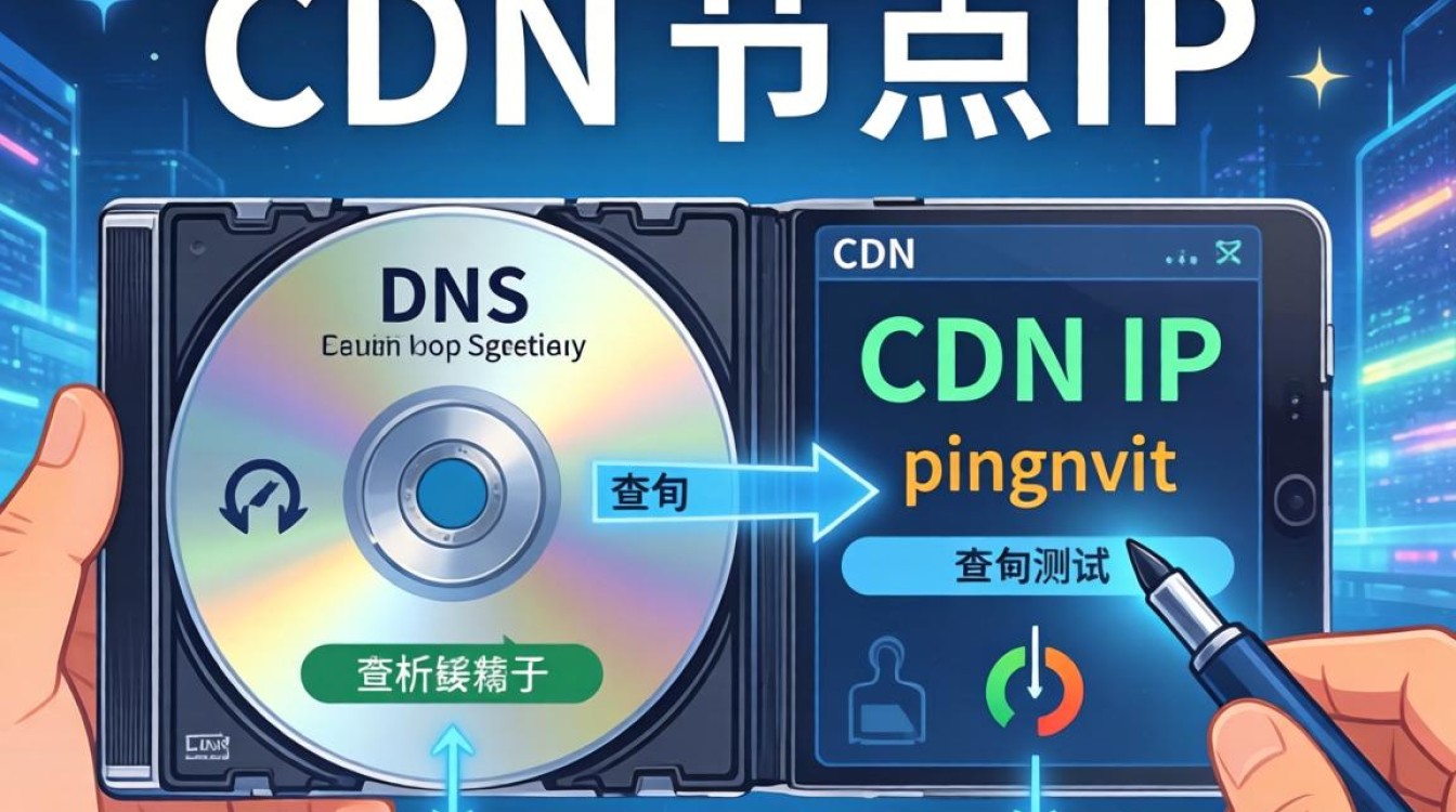 如何获取cdn节点ip，cdn节点ip怎么查