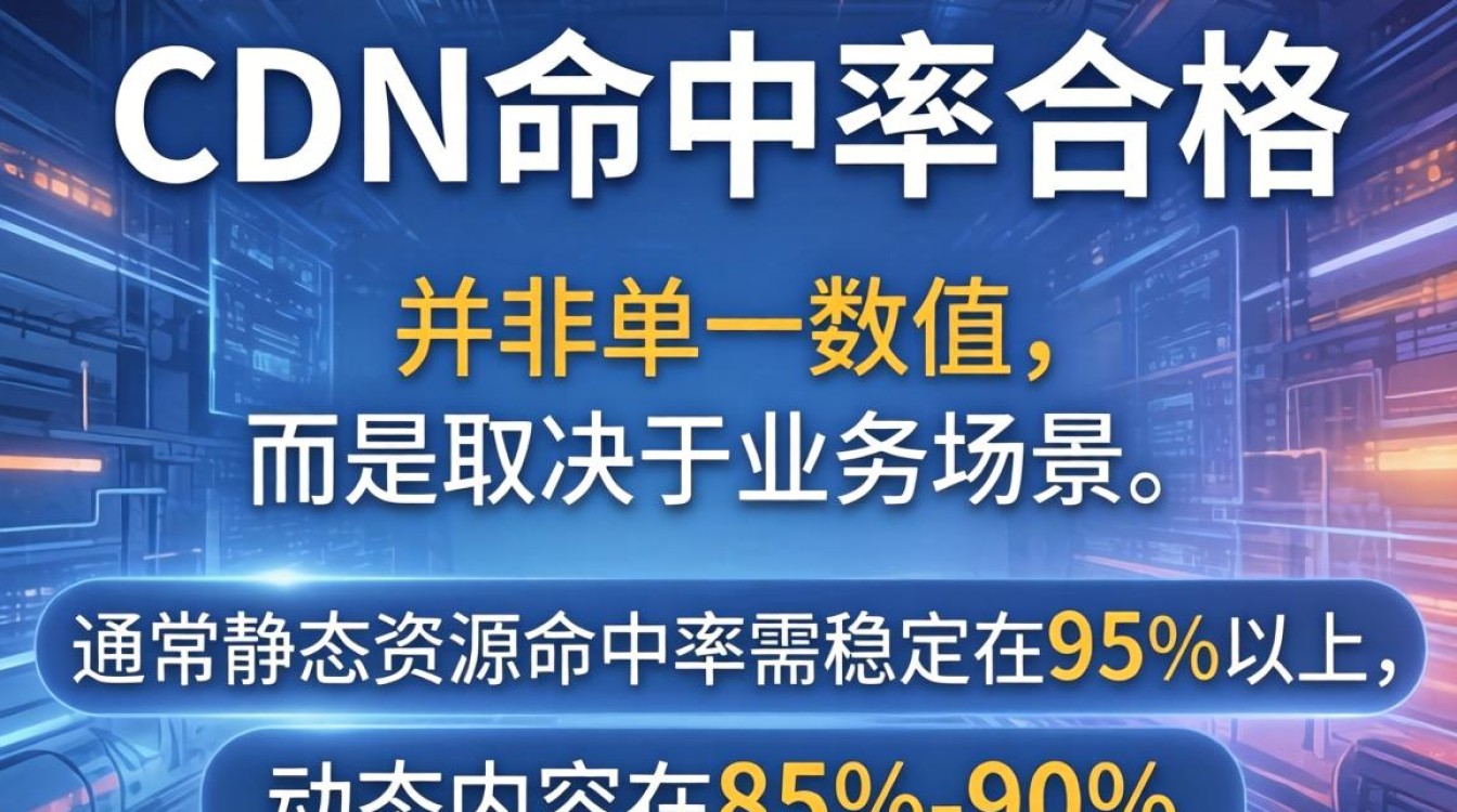 cdn命中率合格吗，cdn命中率多少算正常