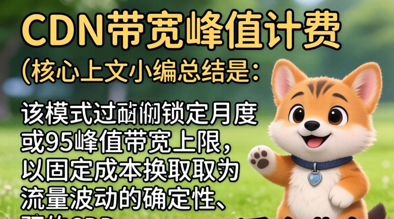 cdn按带宽峰值计费是什么，cdn按带宽峰值计费