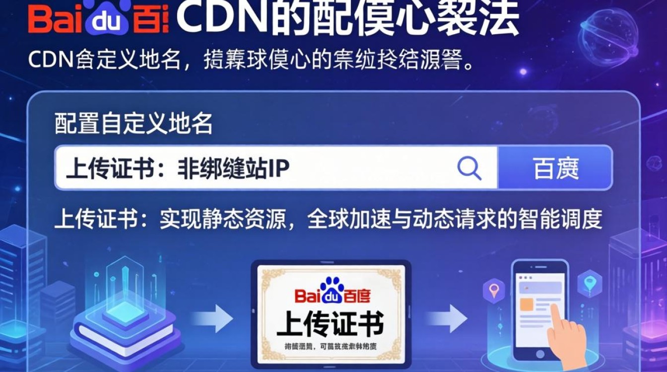 百度CDN怎么用？百度CDN加速配置教程