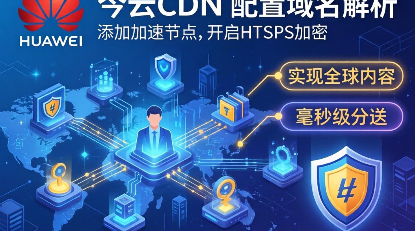 华为云cdn如何使用，华为云cdn配置教程