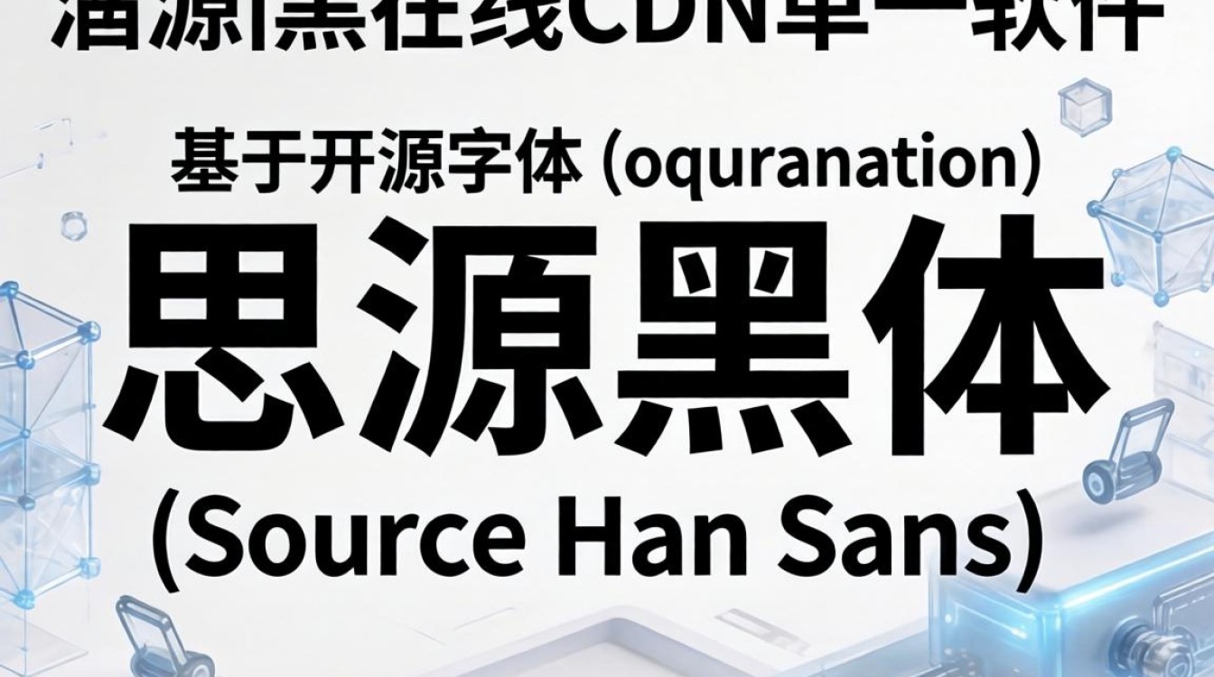 思源雅黑在线CDN怎么调用？思源雅黑字体加速