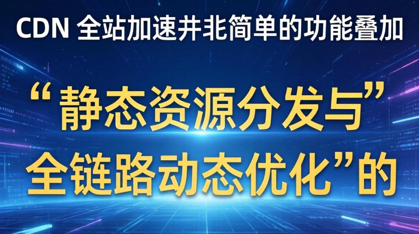 cdn与全站加速 cdn与全站加速
