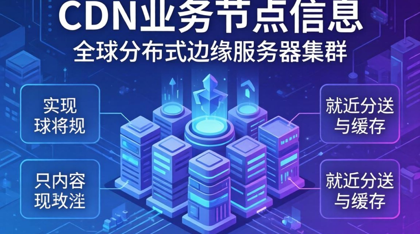 CDN业务节点信息是什么，CDN节点分布查询