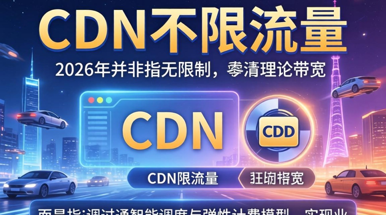 CDN不限流量是真的吗，CDN不限流量
