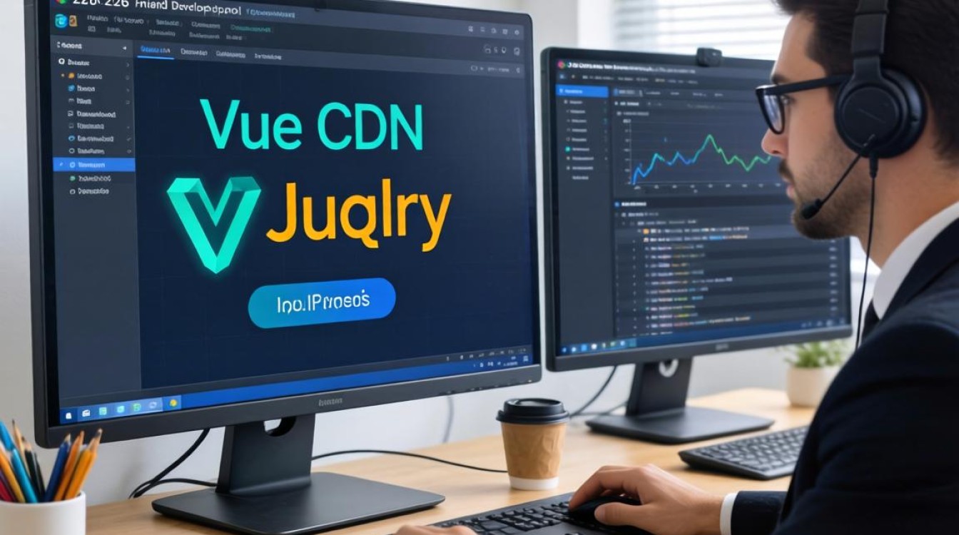 vue cdn引入jq报错？vue中如何使用jquery