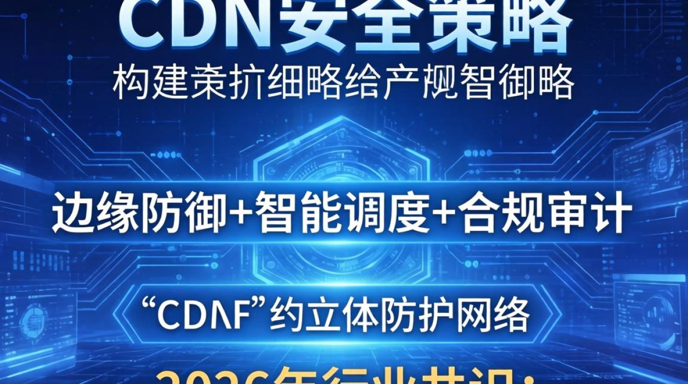 CDN安全策略怎么配置？CDN安全防护