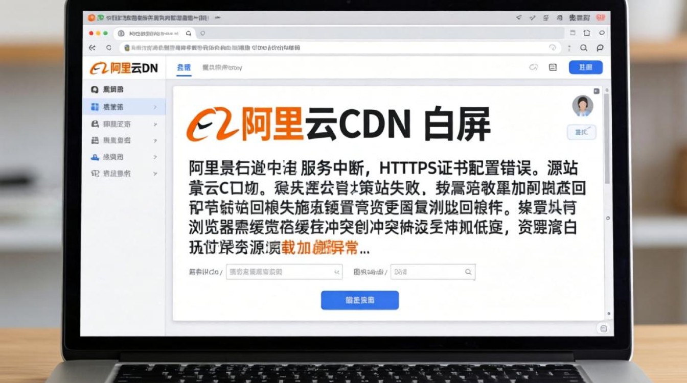 阿里云cdn白屏怎么办，阿里云cdn白屏
