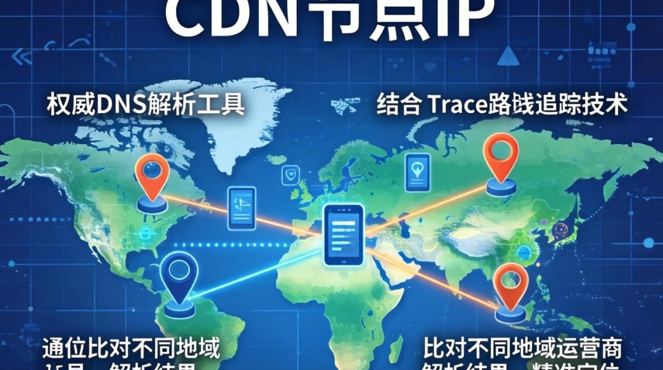 CDN节点IP查询，如何快速查询CDN节点IP