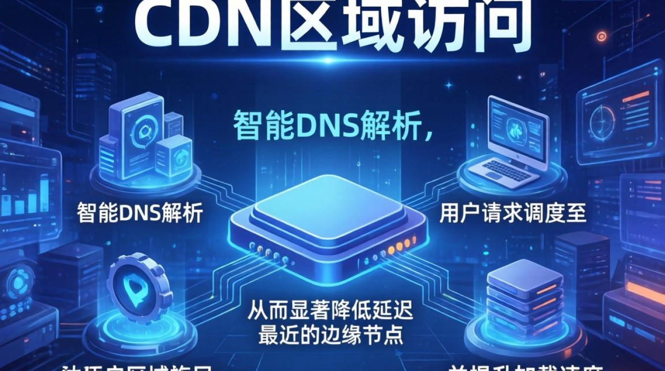 cdn分区域访问，cdn节点加速原理