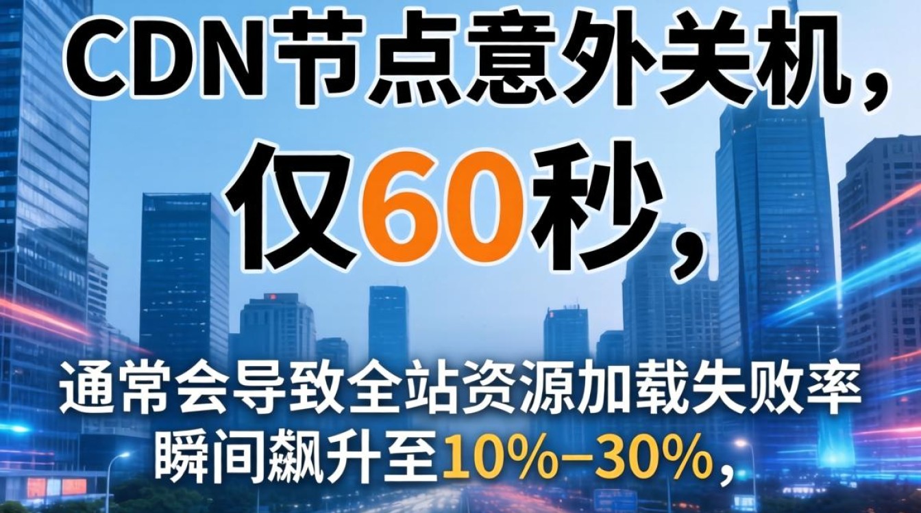 cdn关机60秒，cdn加速服务器突然关机怎么解决