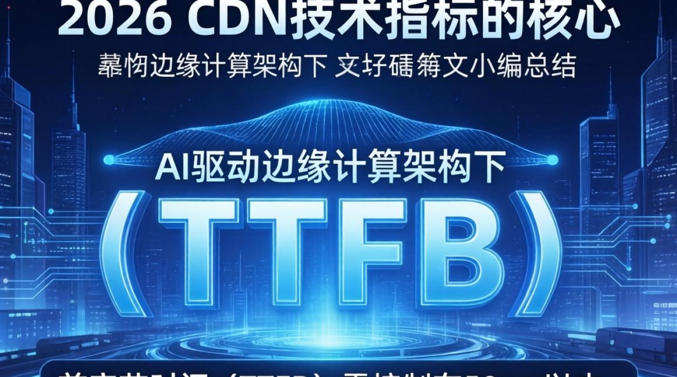 CDN技术指标有哪些？CDN加速性能优化指标详解