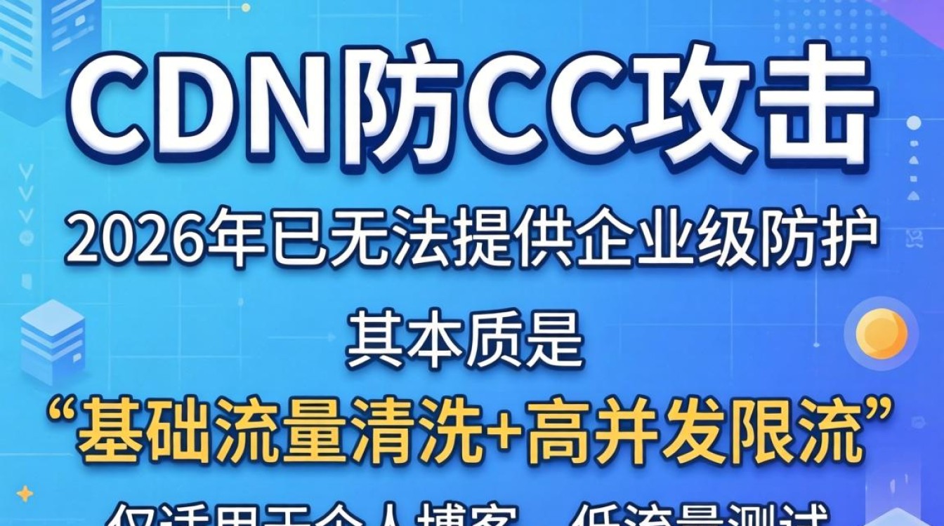免费CDN防CC攻击靠谱吗，免费CDN防CC