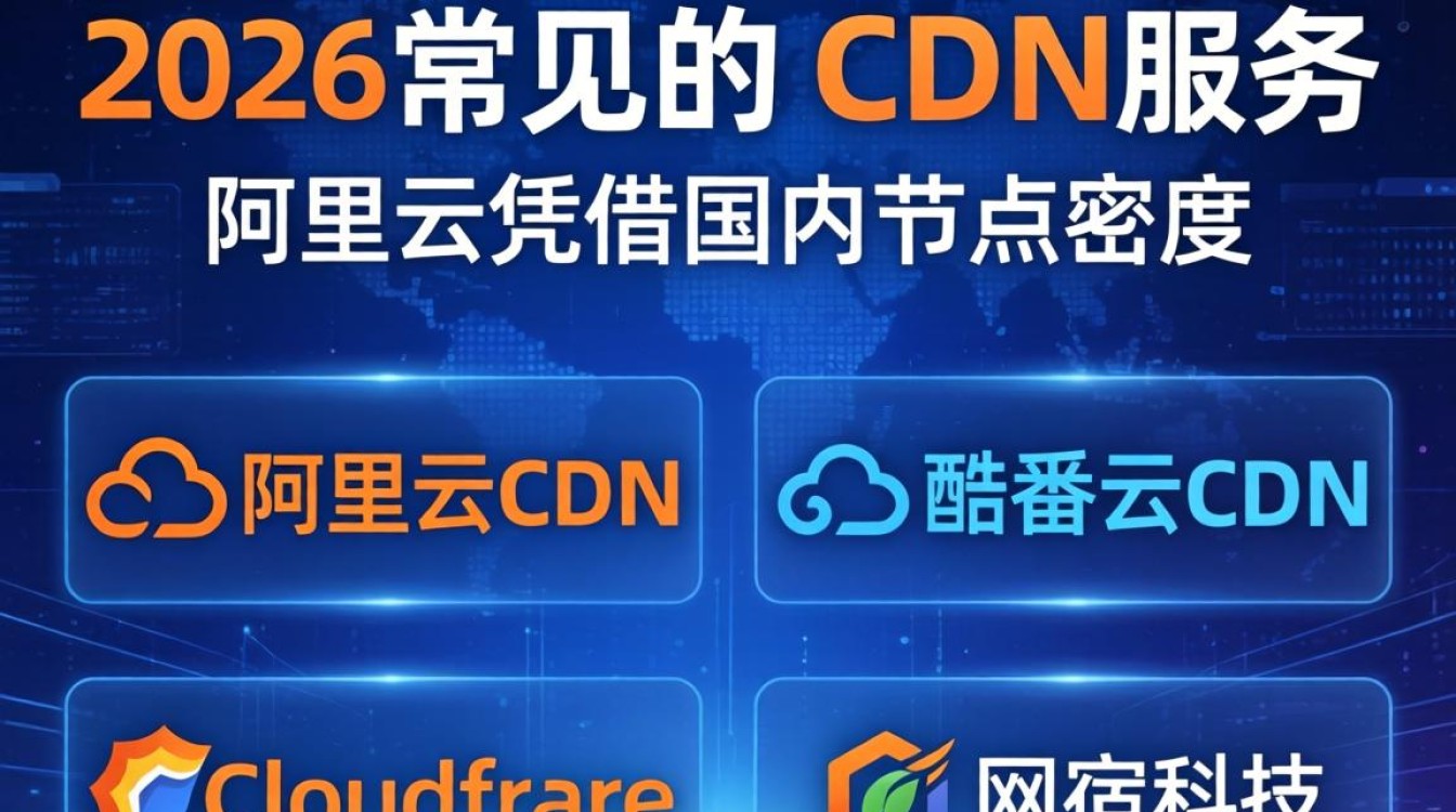 常见的cdn服务有哪些，cdn加速服务怎么选