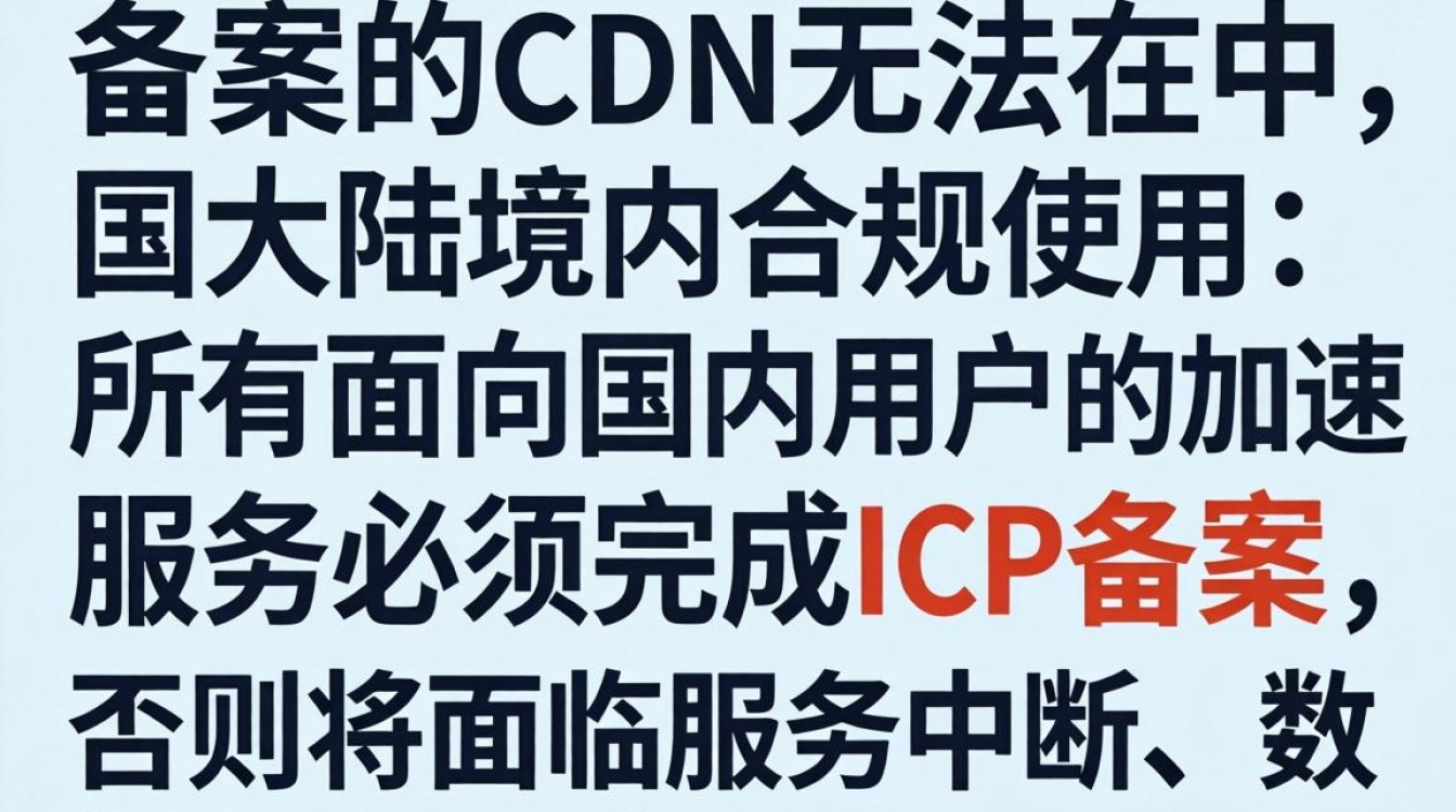 没备案的cdn能用吗，cdn备案要求
