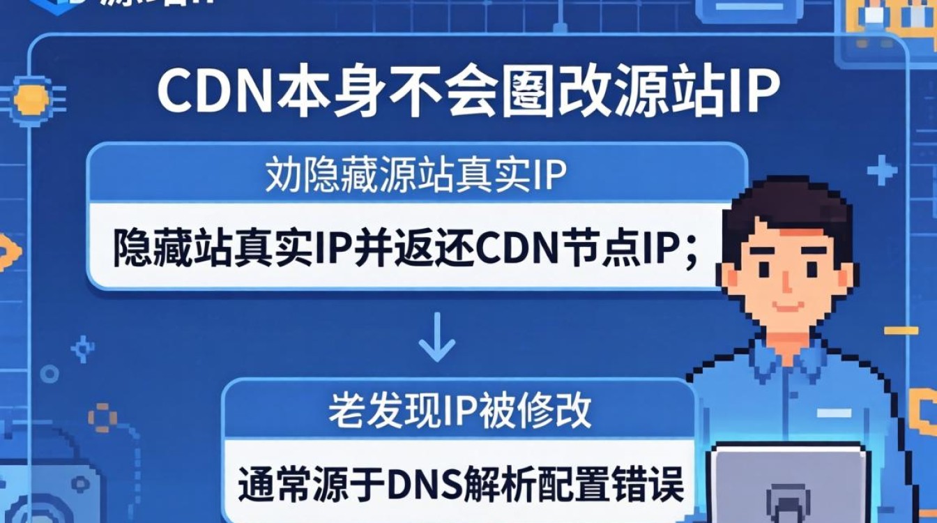 cdn会修改ip吗，cdn更换ip地址