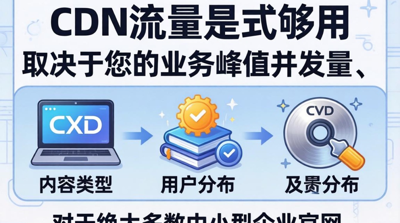CDN流量多少够用？CDN带宽选择与流量计算指南