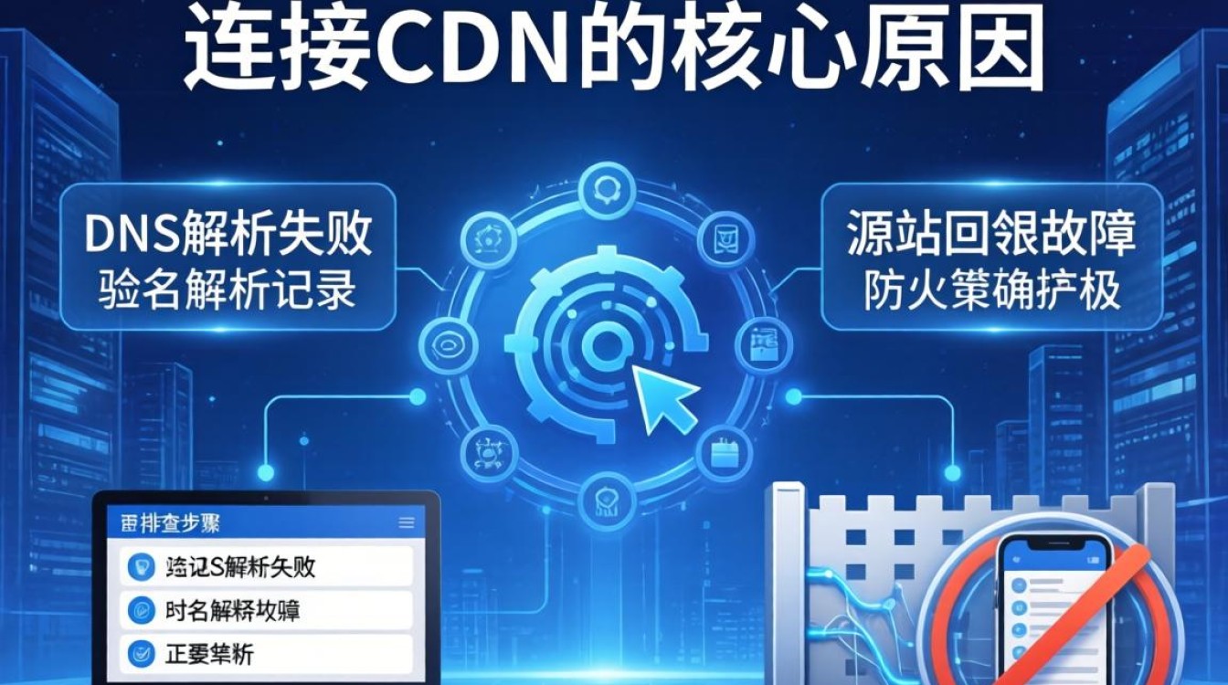 CDN无法连接怎么办？CDN连接失败解决方法