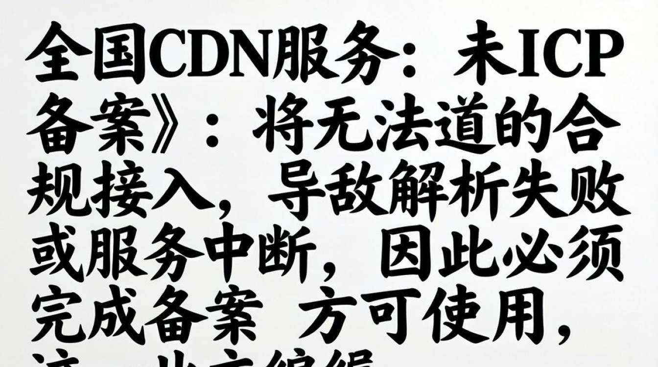 国内cdn不备案能用吗，国内cdn不备案