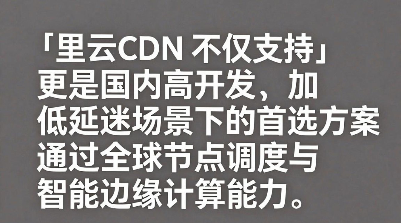 阿里云cdn支持 阿里云cdn支持