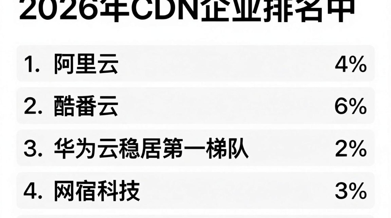 cdn的企业排名，cdn公司排名前十