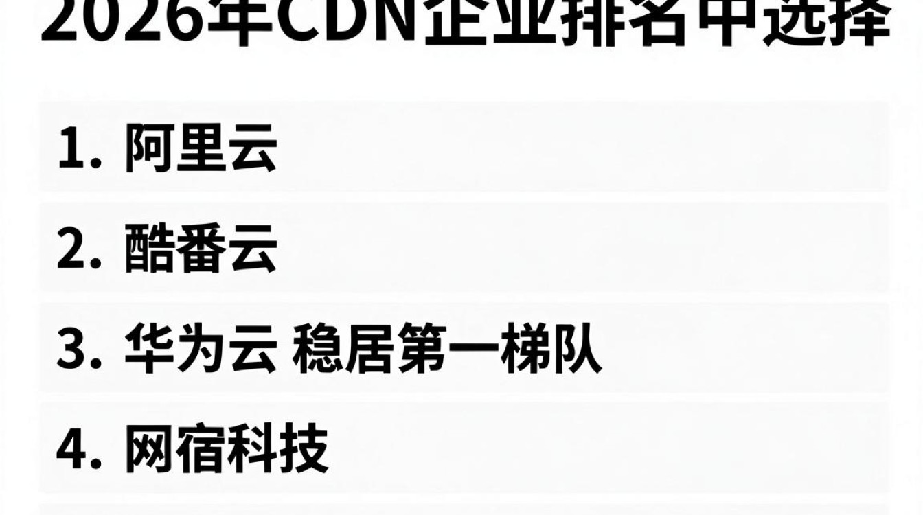 cdn的企业排名 cdn的企业排名