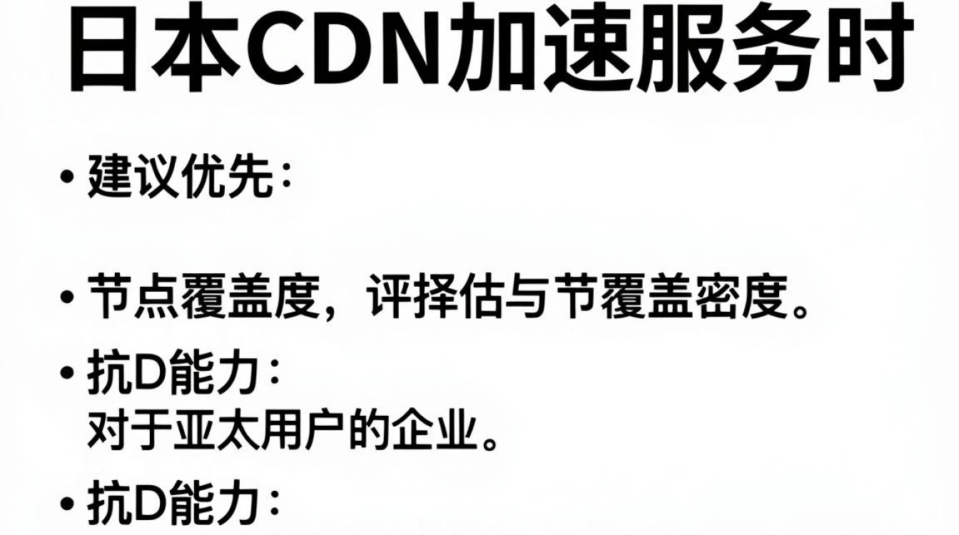 日本CDN加速服务怎么样，日本CDN加速