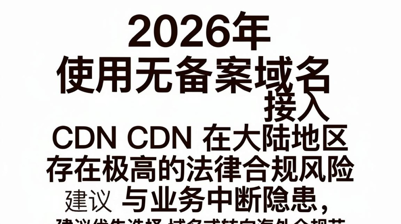 无备案域名cdn能用吗，无备案域名cdn