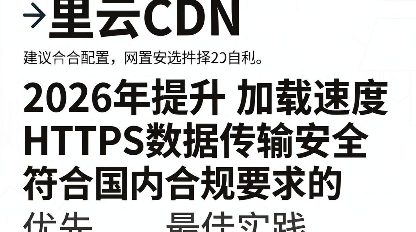 cdn阿里云https怎么配置，阿里云CDN加速