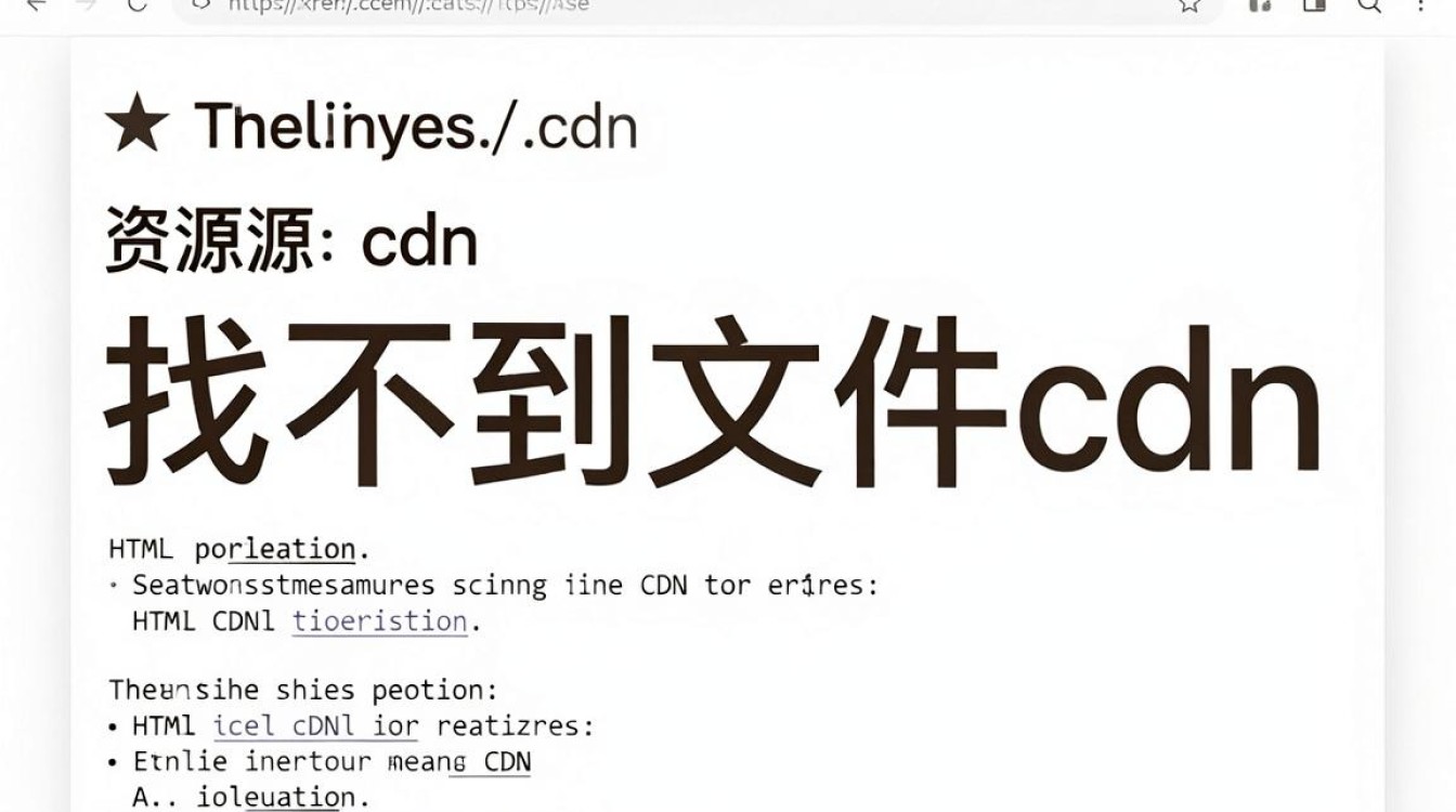 找不到文件cdn 找不到文件cdn