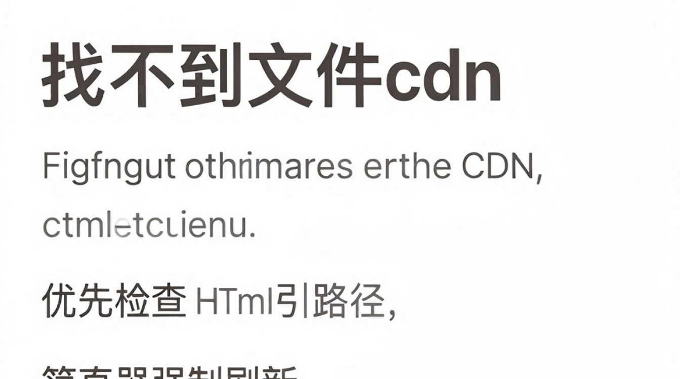 找不到文件cdn 找不到文件cdn