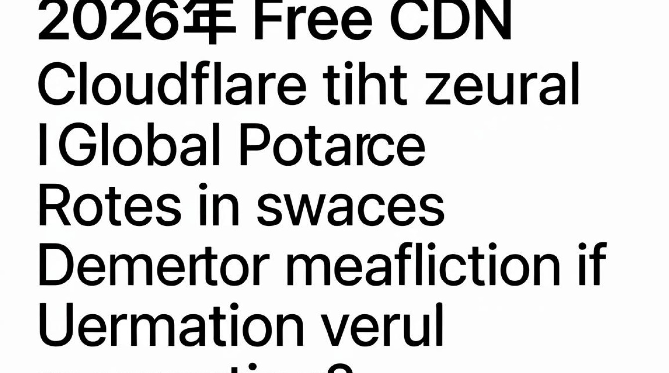 哪家免费cdn好用，免费cdn推荐