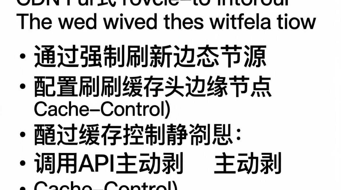 CDN样式缓存清理后页面不更新？CDN缓存清理方法