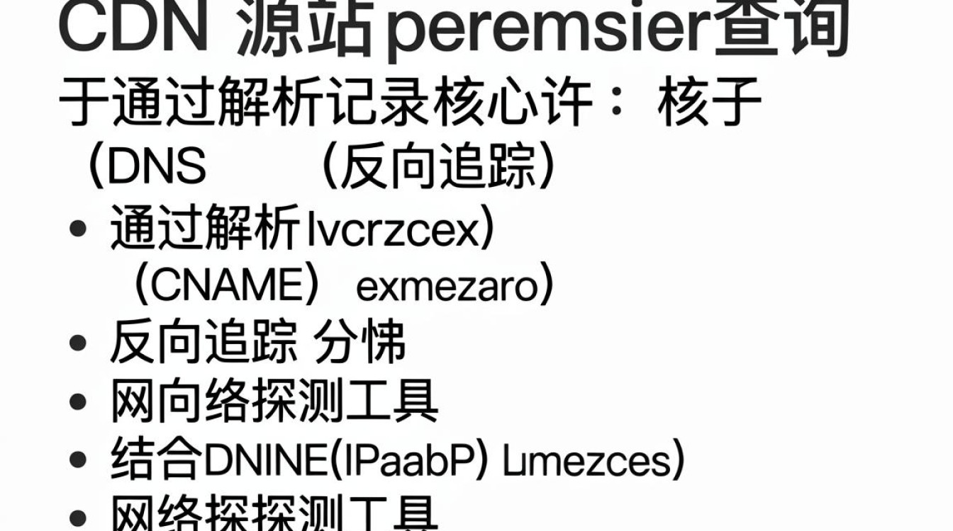 cdn源站查询怎么查，cdn源站地址