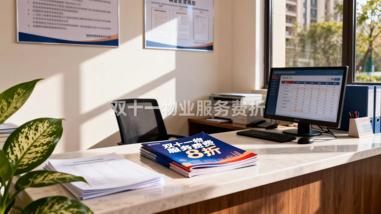 构建物管理服务双十一活动，双十一物业服务费打折吗