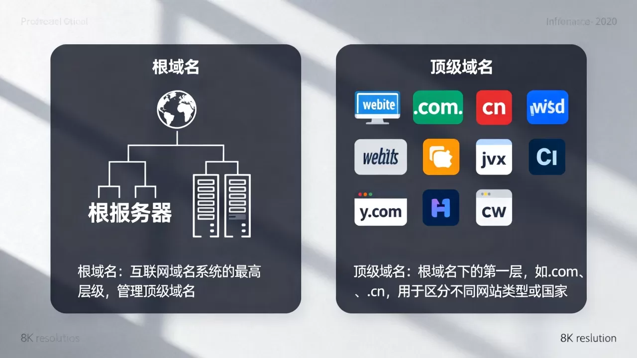 根域名和顶级域名区别是什么，根域名和顶级域名区别