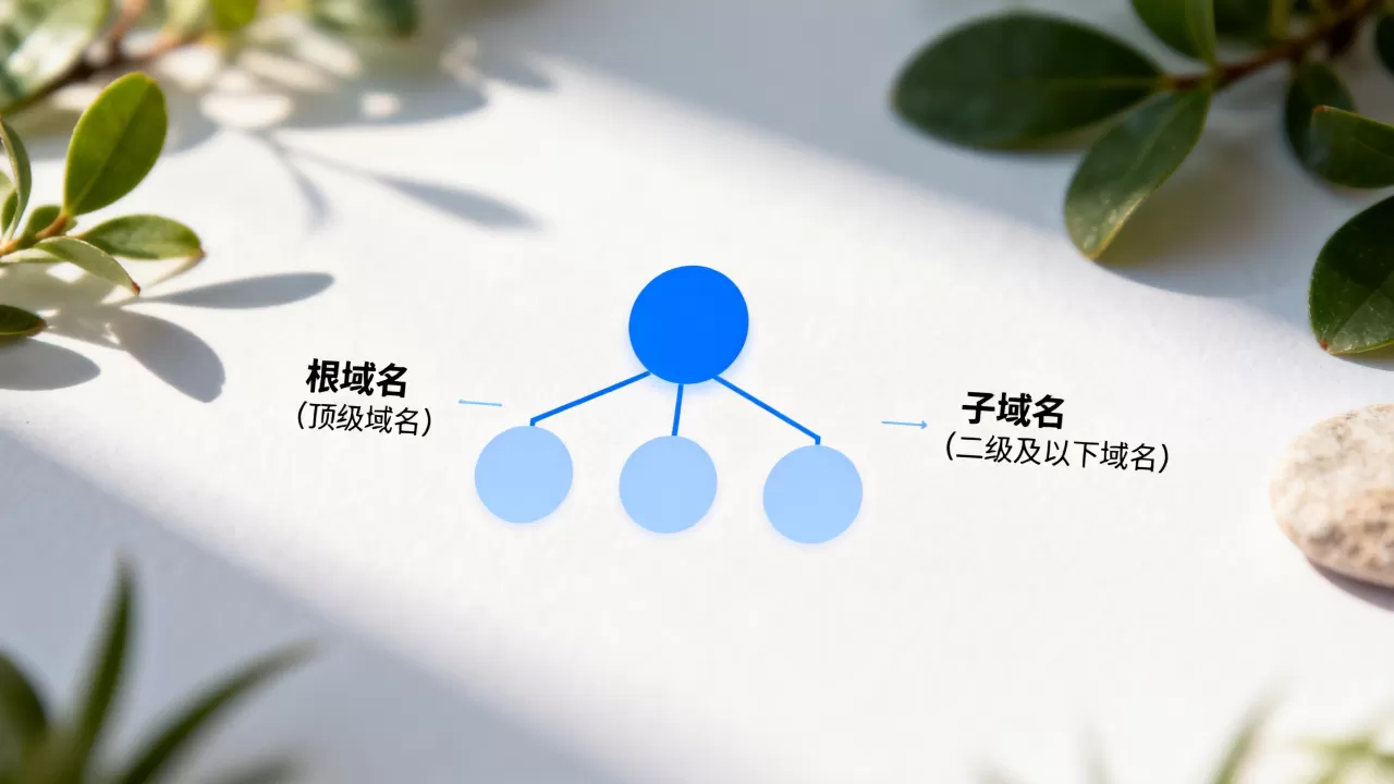 根域名区别是什么？根域名和子域名的区别