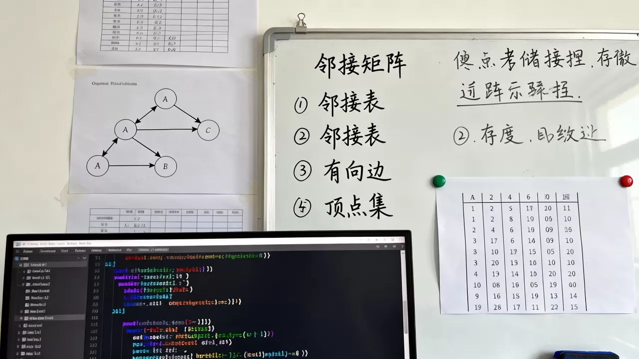 构造实现有向图的存储，有向图怎么存储，有向图的存储结构