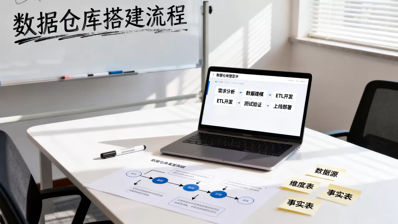 构建数据仓库流程难吗？数据仓库搭建步骤