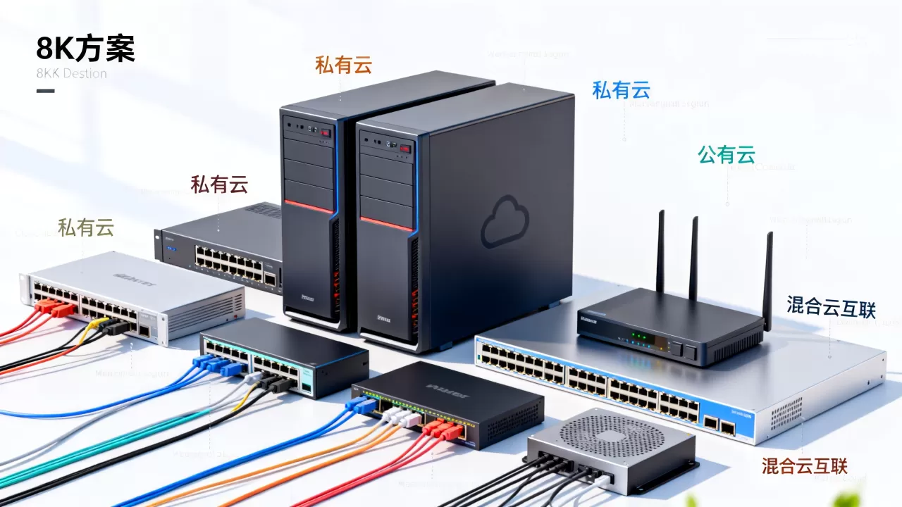 构建跨私有云和公有云的按需网络，如何实现混合云网络互联