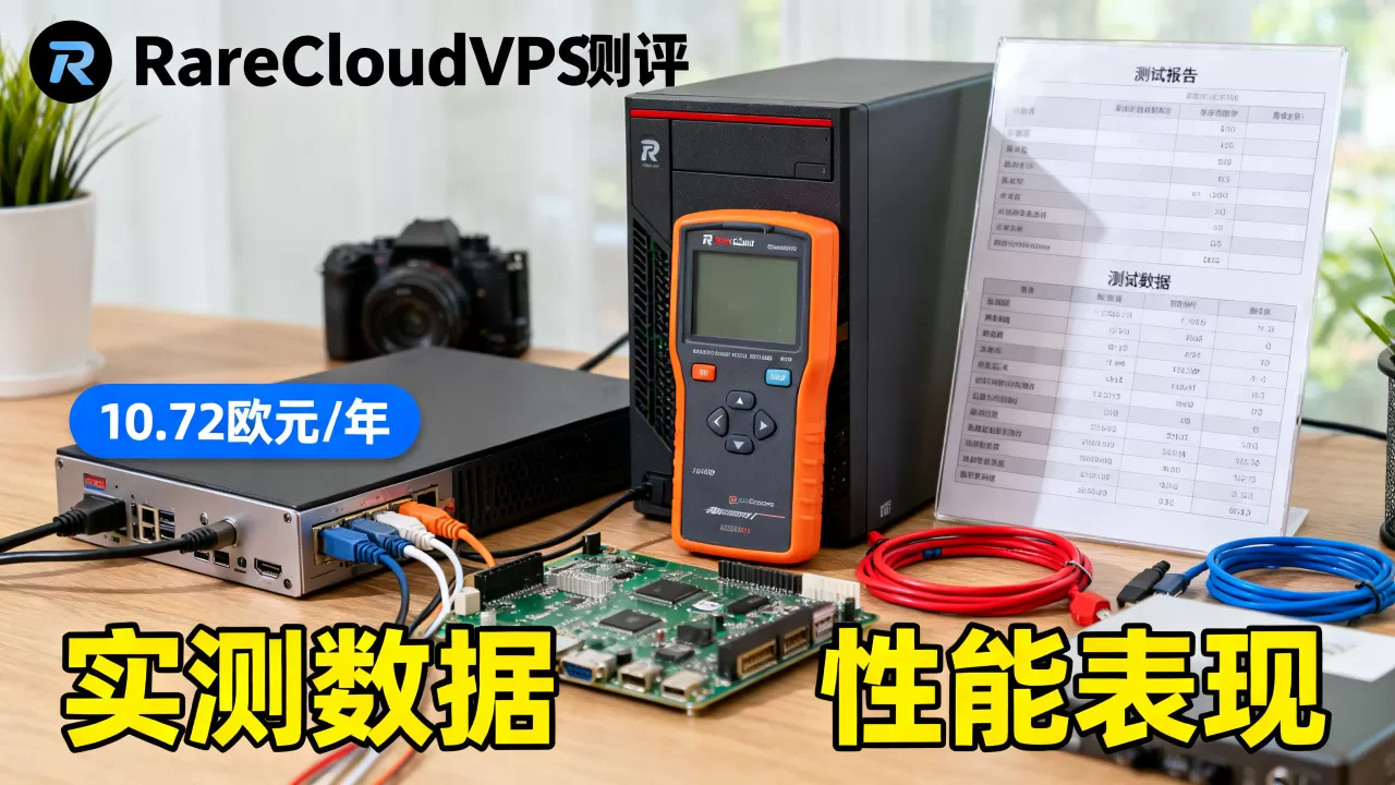RareCloudVPS测评，10.72欧元/年实测数据与性能表现，RareCloudVPS好用吗，RareCloudVPS测评