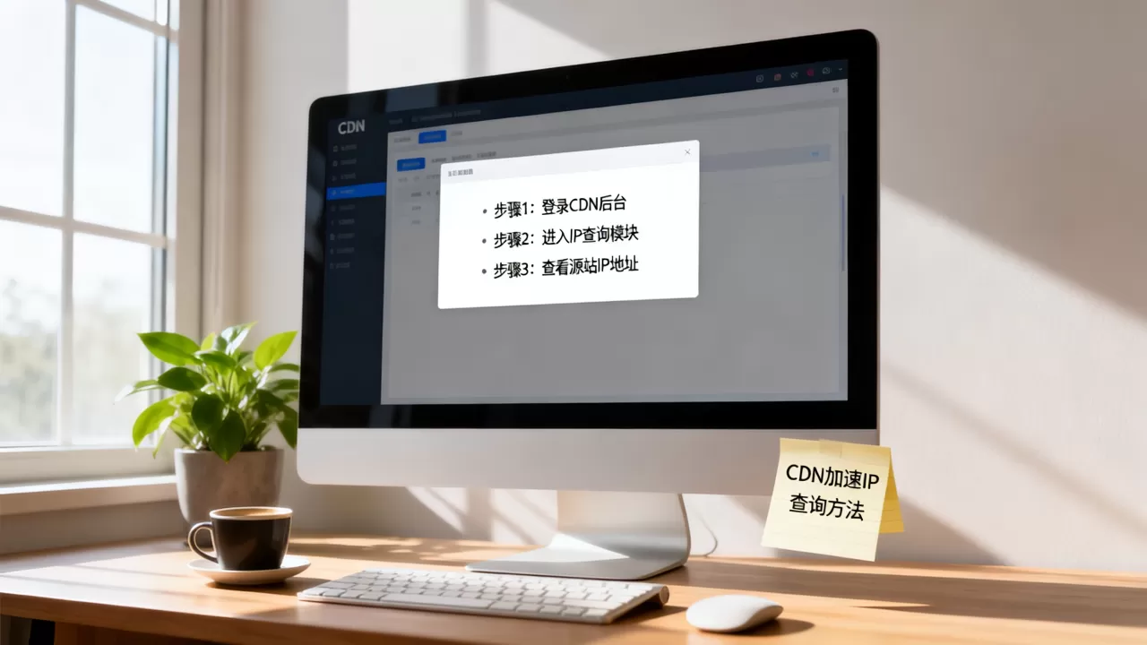 cdn加速如何查ip，CDN加速查看源站IP地址方法