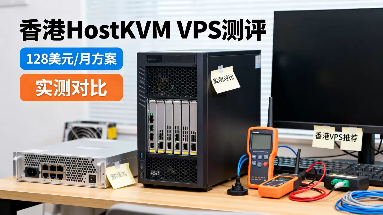 香港HostKVMVPS测评，128美元/月方案实测对比，香港VPS测评推荐，香港VPS哪家便宜