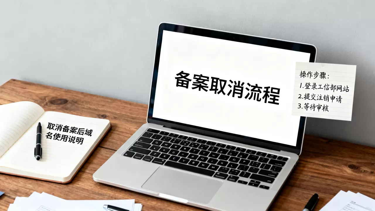个人网站备案取消怎么操作？取消备案后域名还能用吗